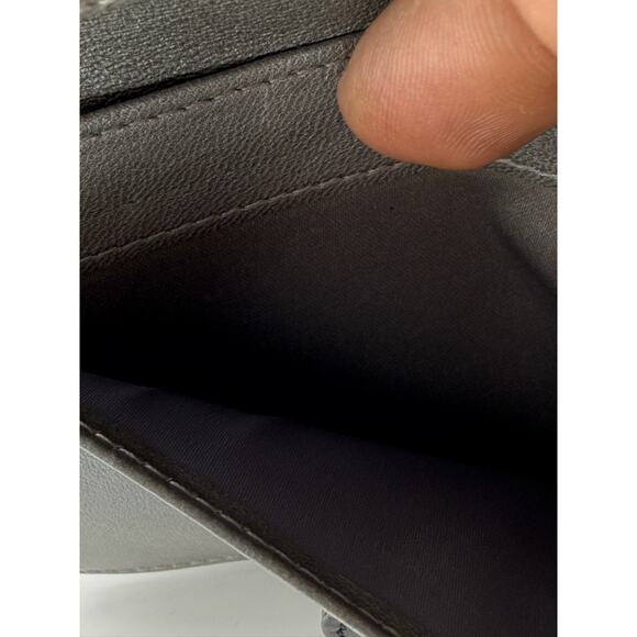 Chanel Lambskin L-Zip Pocket Wallet Black*Camilla Flower Embossed*HOT! COA - Picture 10 of 13